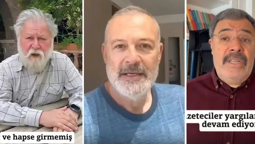 Sanatçılardan tutuklu gazetecilere destek.