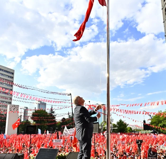 İYİ Parti'den Ankara'da "Bayrak Açıyorum" mitingi