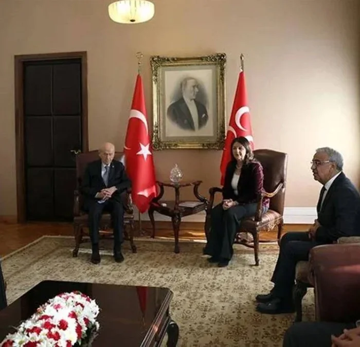 DEM Parti heyeti Bahçeli ile görüştü: Sürece ilişkin yeni adımlar gündemde