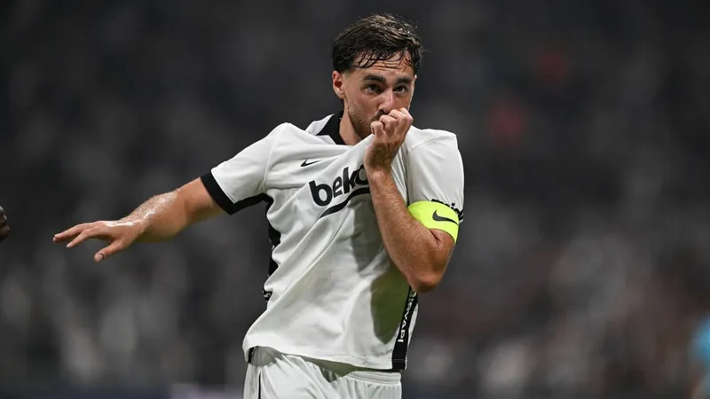 Beşiktaş Midtjylland'ı tek golle geçti