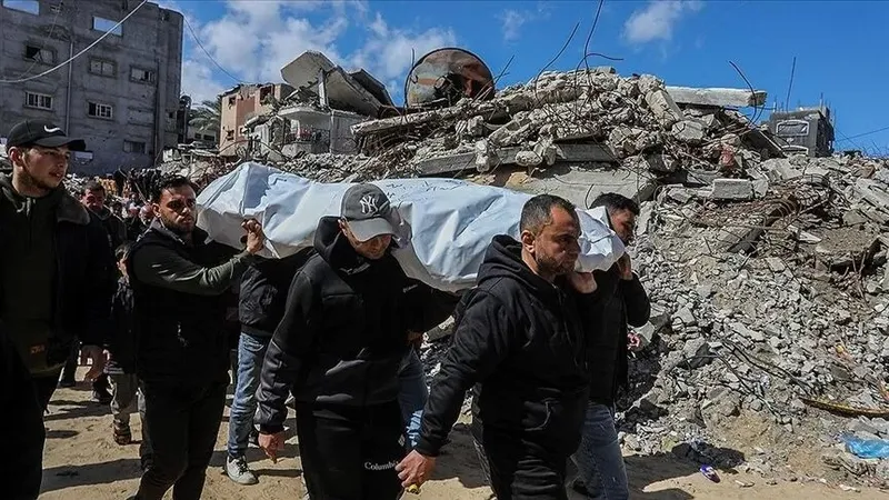 Gazze'deki toplam can kaybı 73 bin 420 seviyesine ulaştı