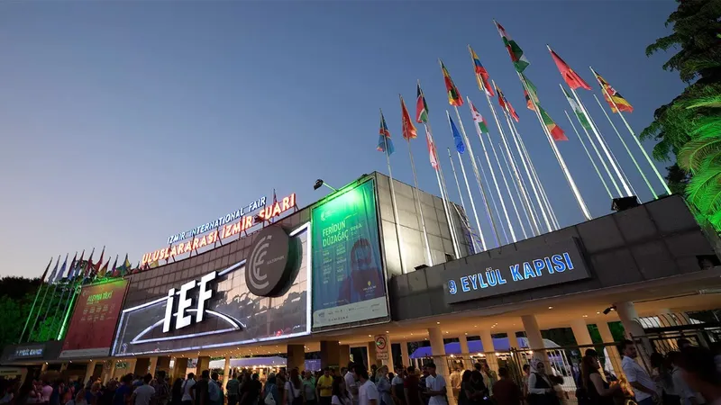 İzmir Enternasyonal Fuarı 5-13 Eylül tarihlerinde düzenleniyor