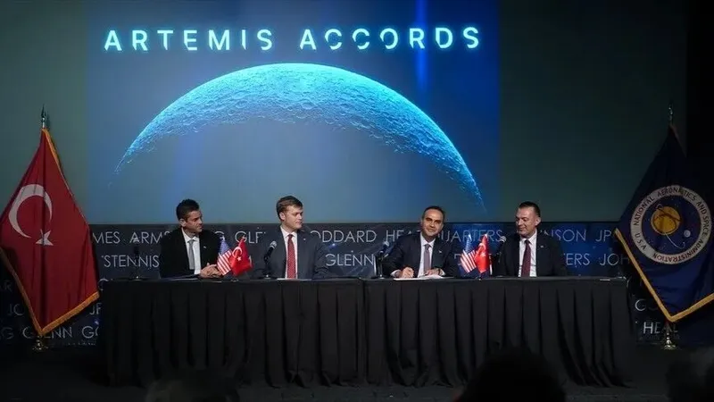 Türkiye, Artemis Anlaşmaları'na katılarak uzay iş birliği çerçevesini genişletti
