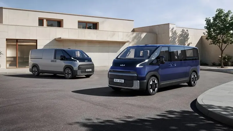 Kia, yeni elektrikli ticari araç platformu PV7'yi tanıttı