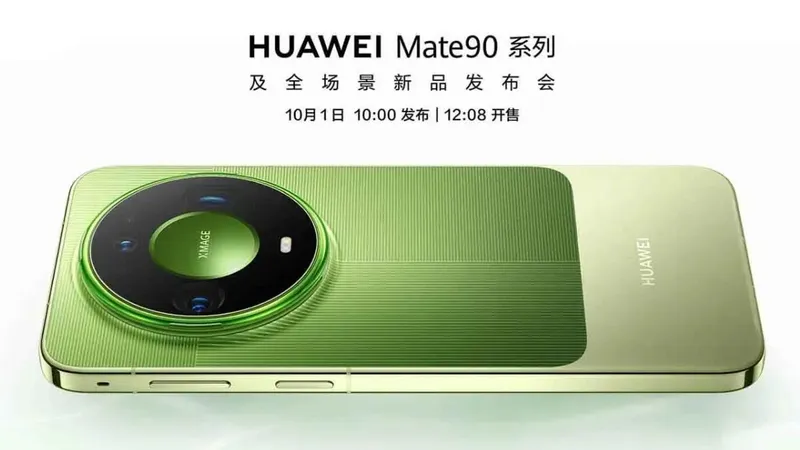 Huawei Mate 90 serisi piyasaya sürülüyor