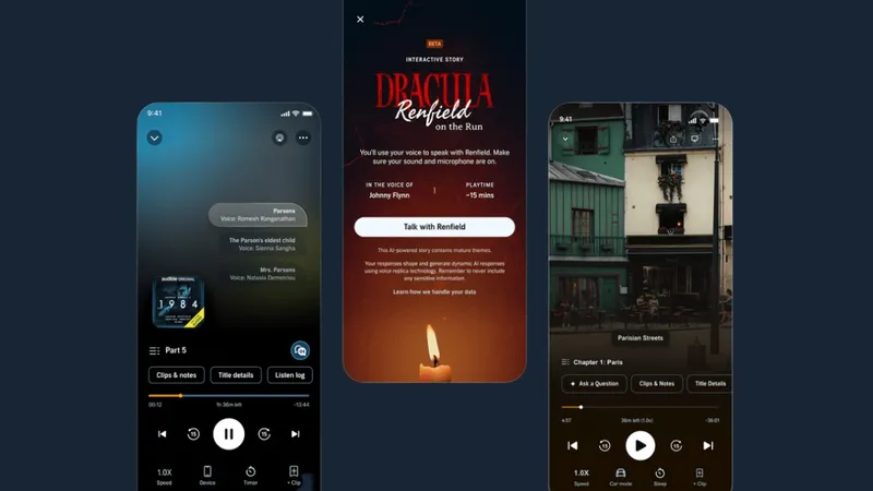 Audible, yapay zeka destekli etkileşimli içerik özelliklerini kullanıma sundu