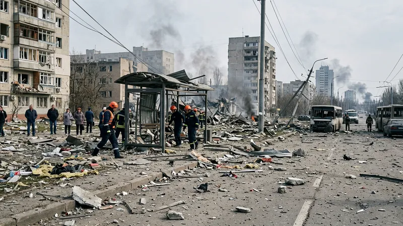 Russian Aerial Strike Kills 30 Civilians in Kramatorsk