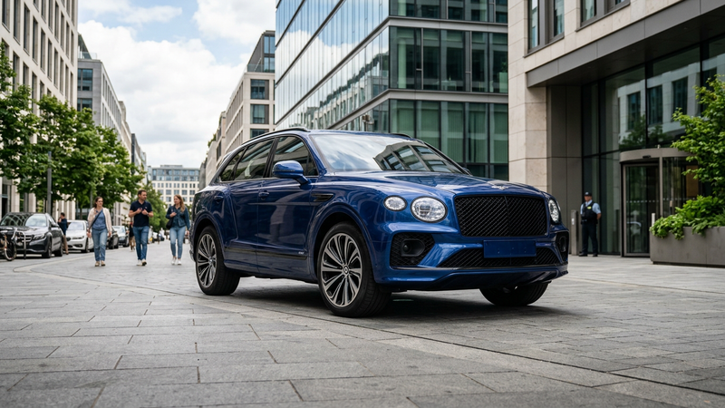 Bentley İlk Elektrikli SUV Modeli Torcal'ı Tanıttı