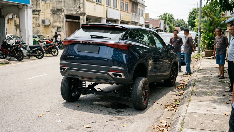 Chery OMODA 5'te Arka Aks Kopması Güvenlik Tartışmalarını Tetikledi