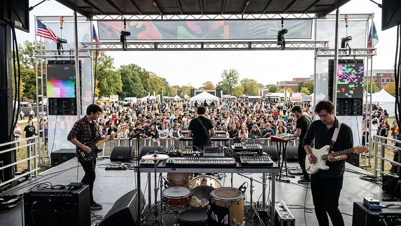 Anamanaguchi Blends Rock and Electronic at PYGMALION Festival