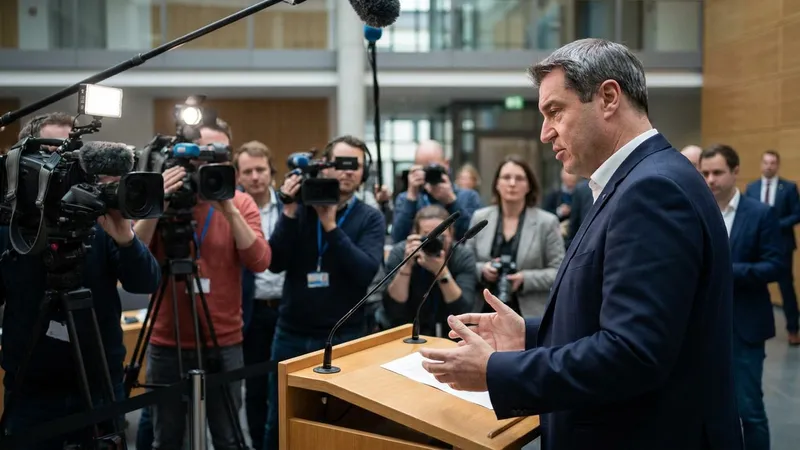 Söder presses CDU after AfD speaker wins 48 votes