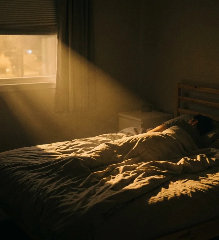 Nighttime light exposure correlates with small heart changes in 11,000 adults