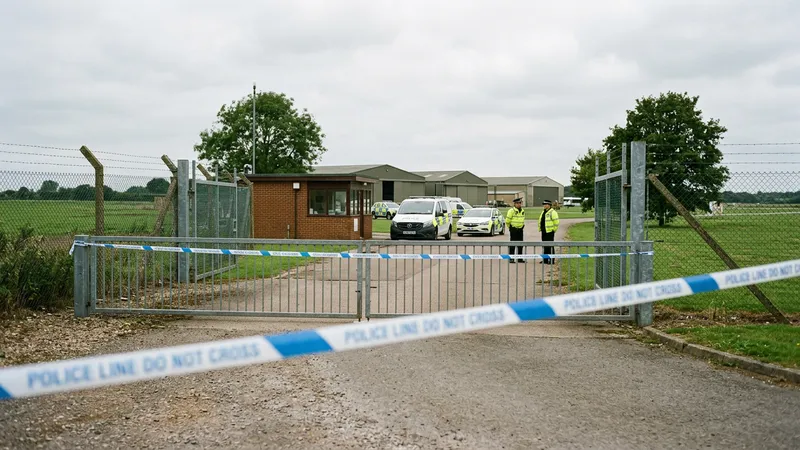 British police release five arrested at RAF Fairford on bail