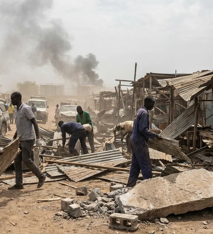 Abyei strike kills 153 at market, officials say
