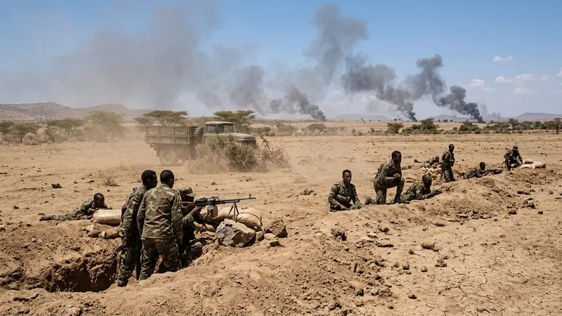 Federal forces and rebels clash nationwide