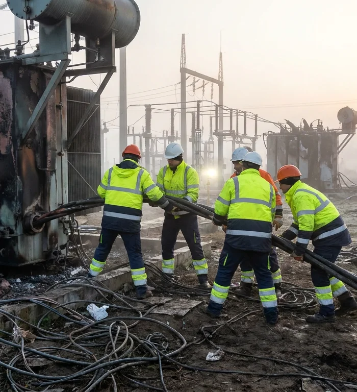 Power strikes kill 2 as Russia, Ukraine hit energy sites