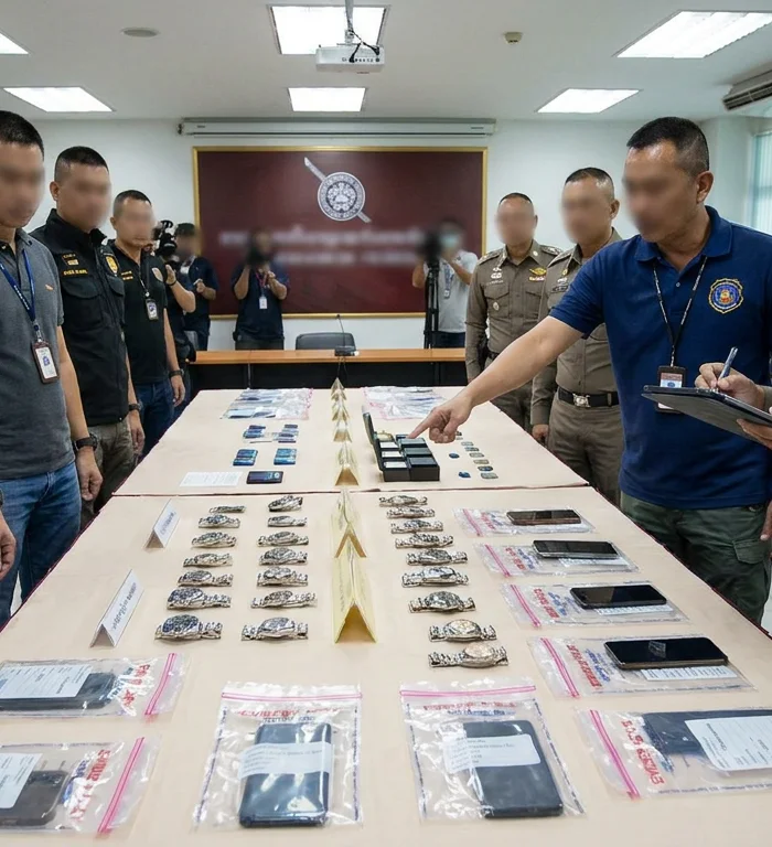 الشرطة التايلاندية تعتقل 39 شخصاً في تحقيق غسل أموال مرتبط بكمبوديا