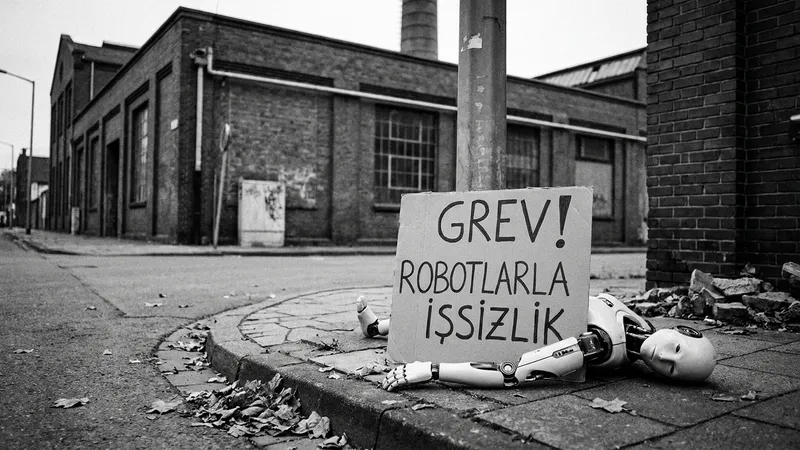 İnsansı robotlar greve sebep oldu