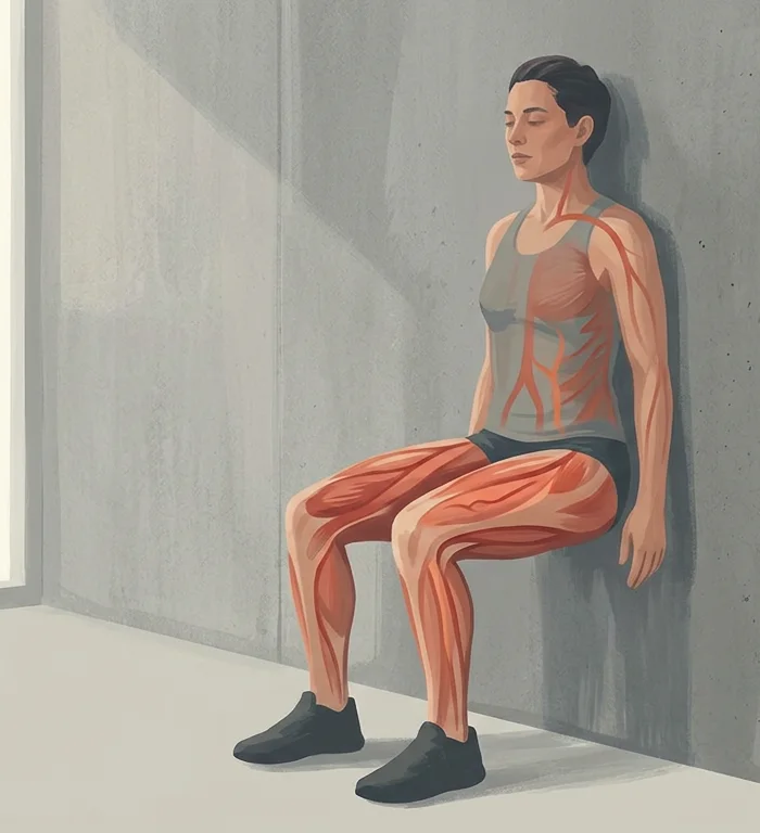 Three weekly wall-squat sessions cut systolic blood pressure 13.73 mmHg in small trial