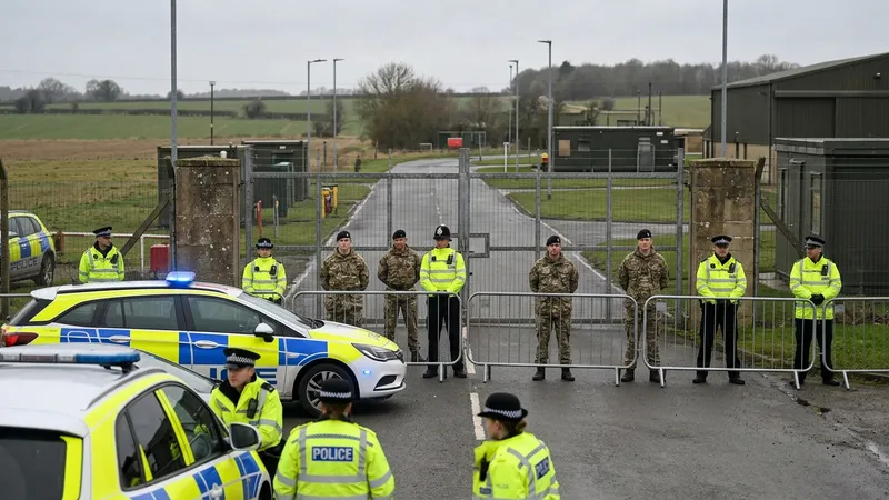 Five UK Nationals Held After RAF Fairford Arrests