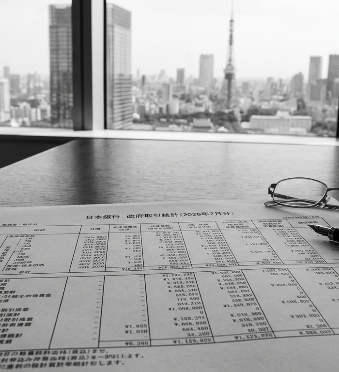 Japonya Merkez Bankası Temmuz 2026 işlem verisi