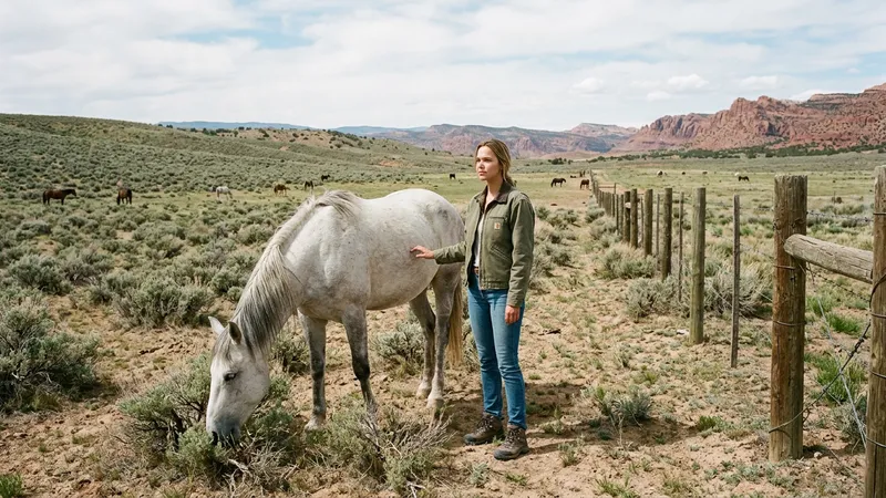 Arielle Kebbel atı Snow White için Utah'ta yeni yuva kurdu