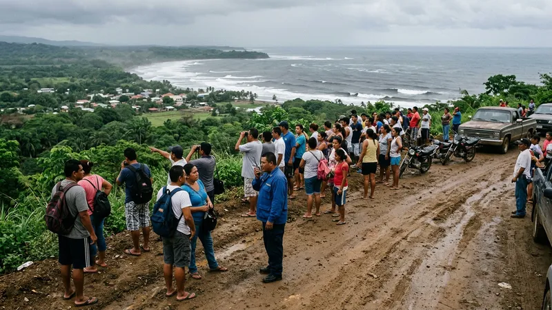Panama merkezli deprem sonrası bölgede tsunami alarmı verildi
