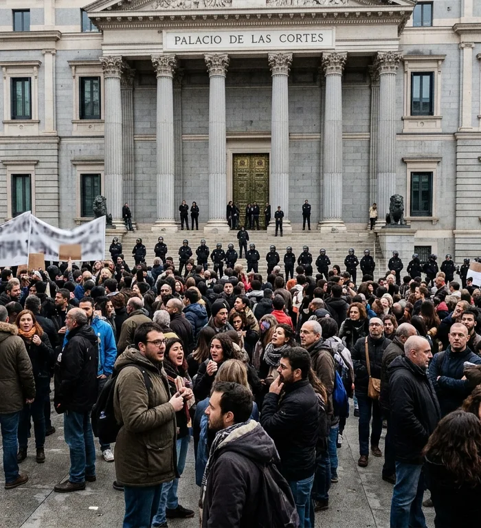 Spanish parliament rejects housing measures, fueling protests