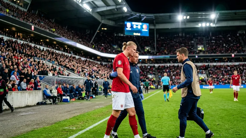 Haaland Injury Raises Manchester City Concerns After Norway Loss