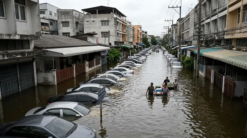 Bangkok'ta Sel Felaketi: 700 Bin Kişi Etkilendi, Afet Bölgesi İlan Edildi