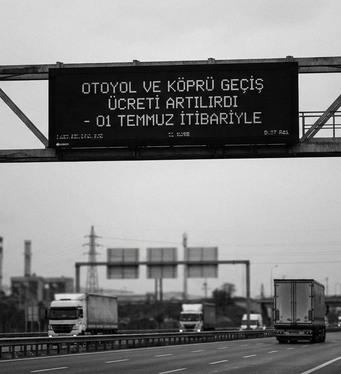 KGM'den Yeni Tarife: KÖİ Kapsamındaki Otoyol ve Köprü Geçişlerine Zam