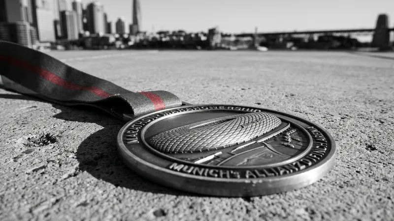 Sydney Marathon Medals Feature Embarrassing German Stadium Blunder