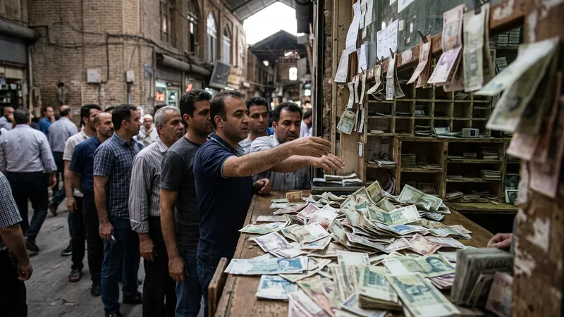 الريال الإيراني يتراجع مع تشديد العقوبات الأمريكية