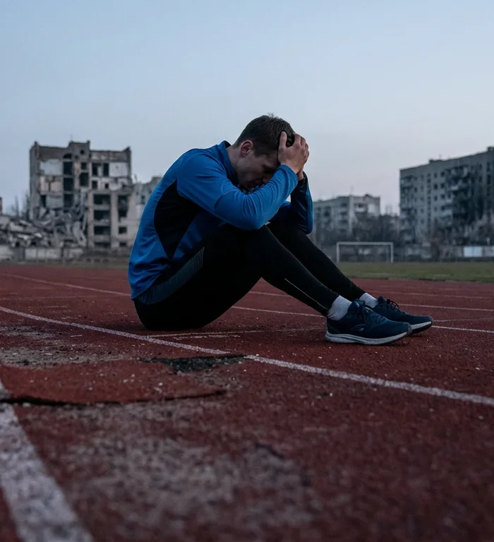 Conflict-zone athletes face sleep stress standard plans miss
