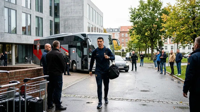 Ronaldo Departs Portugal Camp Ahead of Denmark Nations League Match