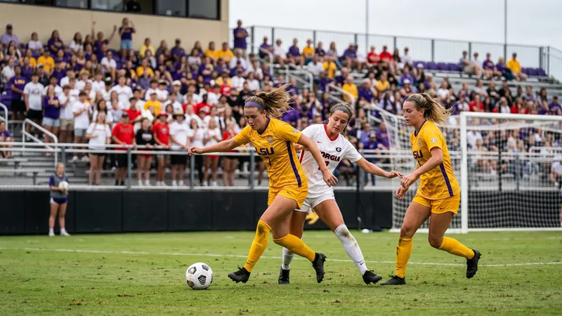 LSU Soccer Draws Georgia 1-1 in First Conference Match