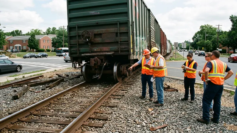 MARC riders face 25-minute delays after Rockville derailment