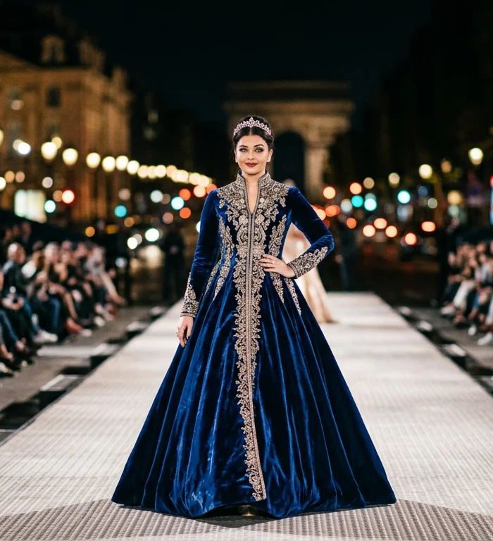 Aishwarya Rai Bachchan walks Paris Fashion Week runway