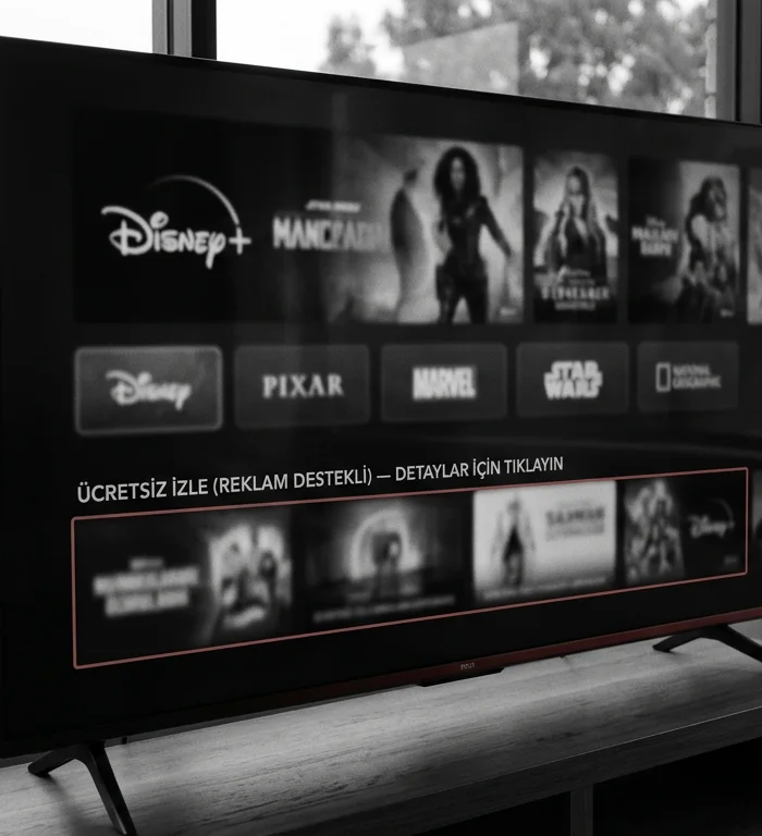 Disney, Reklam Destekli Ücretsiz Abonelik Modeline Geçiş Hazırlığında