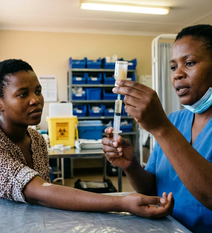 Güney Afrika'da 76.922 kişi HIV önleyici enjeksiyona başladı