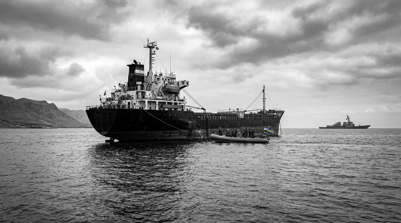 US Navy Seizes Ship, Blockades Iranian Ports