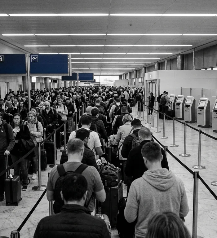 Schengen Giriş-Çıkış Sistemi Havalimanlarında Kaos Yarattı