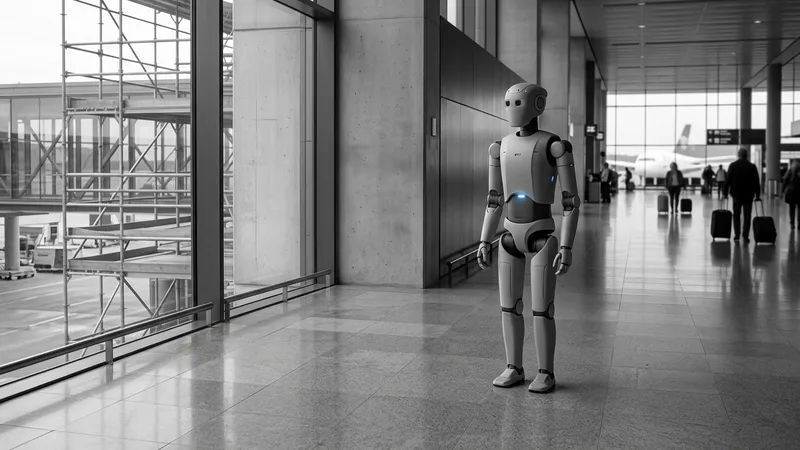 Tokyo Havalimanı’nda insansı robotlar işbaşı yapıyor