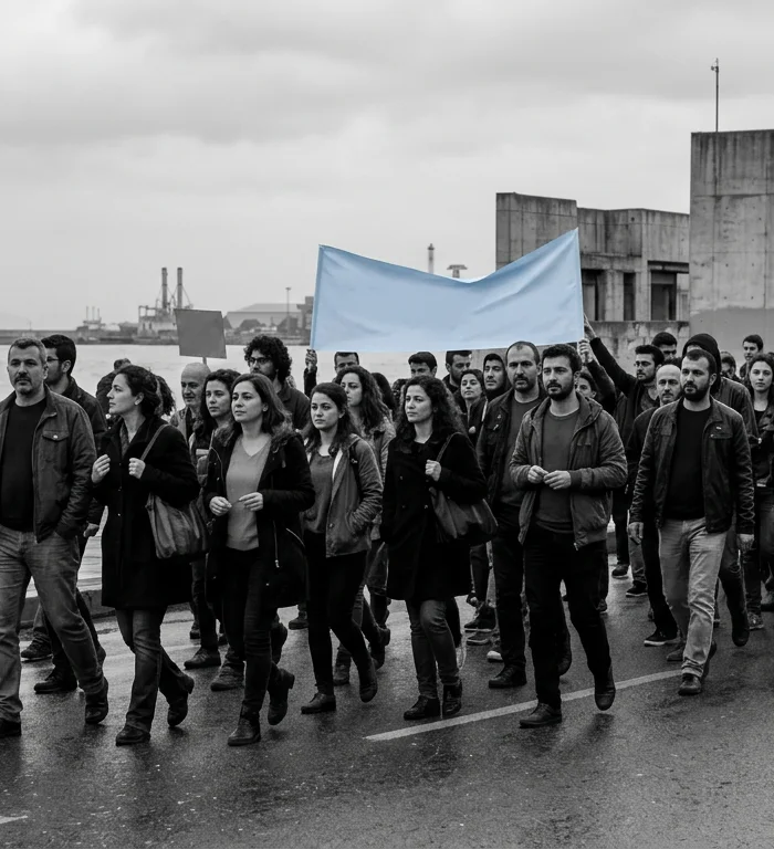 Sanat emekçileri 1 Mayıs’ta Kadıköy ve Kartal’da çalışma koşulları için alanlardaydı