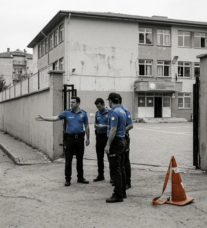 Diyarbakır'da okul önünde silahlı panik: 2 kişi gözaltında