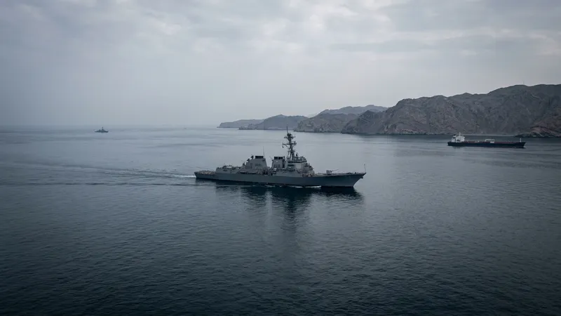 Iran Targets US Ships in Hormuz Strait