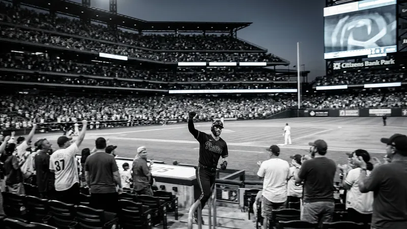 Harper homers twice as Phillies rout AL West-leading Athletics 9-1