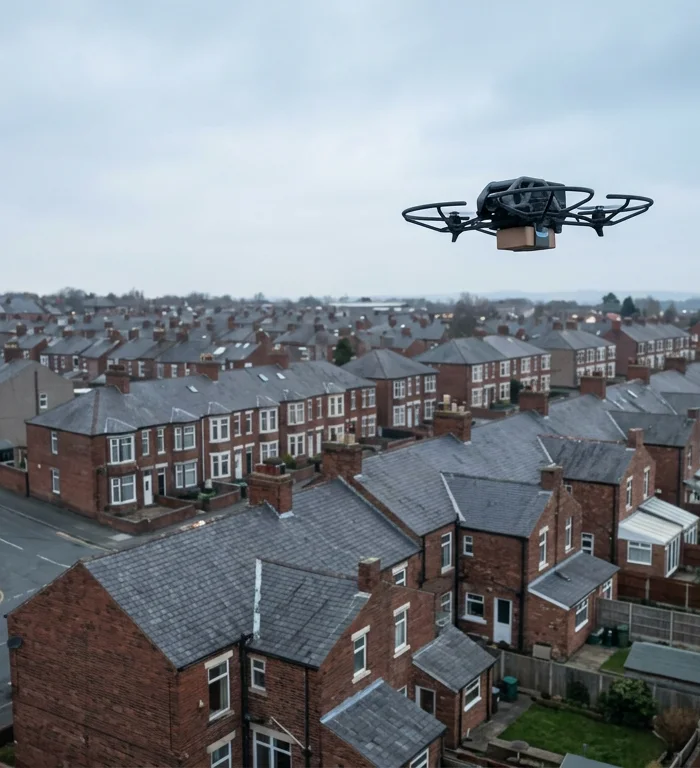 Amazon, İngiltere'de Drone Teslimatlarına Başladı