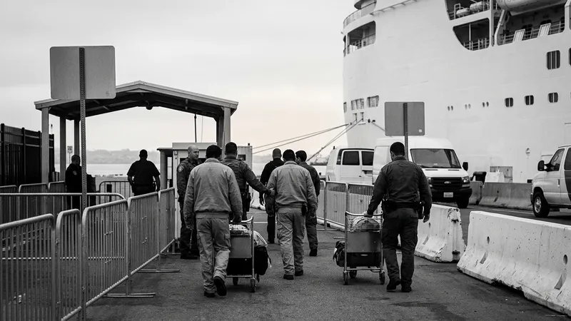 Immigration Agents Detain Cruise Ship Crew in San Diego