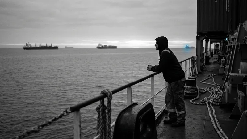 Hormuz Tensions Trap Sailors